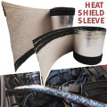 1M Metallic Heat Shield Thermal Fire Sleeve Insulated Wire Hose Wrap Loom Tube Protect Cover 10/15/20/25/30/50MM Car Accessories. 