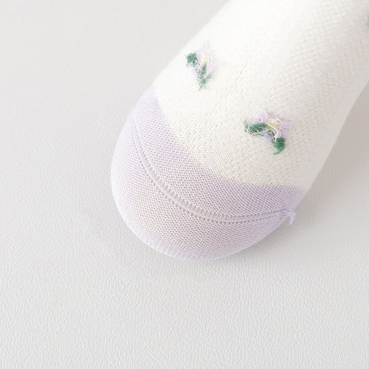 5Pairs/Set%20Children's%20Cotton%20Boneless%20Socks%20Princess%20Lace%20Ruffle%20Mesh%20Breathable%20Socks%20Kids%20Printed%20Dance%20Short%20Sock%201-15%20Years%20-%20Image%206