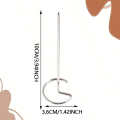 10/20/30pcs Kabob Skewers Stainless Steel Sticks For Grilling Reusable Kebab Tool Barbecue Stainless Steel BBQ Stick Chicken. 
