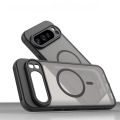Phone Case For Google Pixel 9 10 Pro XL 9A Case Magnetic Charging Matte Clear Shockproof Cover Translucent Frosted.