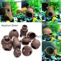 Ceramic Aquarium Decoration Fish Shrimps Shelter House Pottery Scorpion House Canister Simulation Stone Fish Tank Decor Great. 