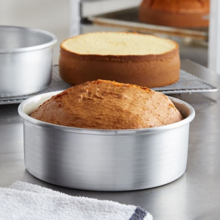 Aluminum Deep Cake Baking Tray Cake Mould 7 Inches