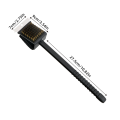 BBQ Cleaning Brush Copper Wire Sponge Shovel Barbecue Grill Oven Cleaning Long Handle 3 in 1 Corner Copper Wire Brush BBQ Tools. 