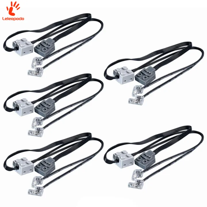 1/2/5/10Pcs%20New%20MOC%20Power%20Functions%20Parts%20LED%20Light%20Link%20Line%20Cable%208870%20Car%20Train%20Model%20Light%20Modification%20Fit%2061930%208293%20Block%20-%20Image%202