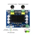 DC 12V 24V TPA3116D2 Digital Dual Channel Amplifier Board Stereo Audio  Module XH-M543 120Wx2 Subwoofer Audio Board Amplifier. 
