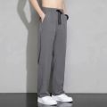 Men's Summer Plain  3 Zipped Pocket Loose Fit Trouser.. 