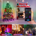 WS2812B RGBIC Christmas Lights LED String 10m 100leds WS2812 Birthday Party Room Decoration Light Addressable Individually DC5V. 