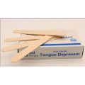 Wooden Tongue Depressor - 6 Inch length - 100pcs - Non Sterile  - Imported. 
