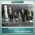 Universal Lightsaber Sword Stand Transparent Acrylic Metal Hilt Display Showcase Suitable For Most Laser Saber Storage Bracket. 