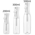 200/300/500ml Mist Spray Bottle Refillable High Pressure Sprayer Water Bottles Portable Liquid Dispenser For Hair Styling Clean. 
