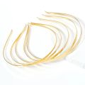 5Pcs 10pcs 5mm Width Metal Headband Base Steel Blank Smooth Hair Hoop Band DIY Hairband plain thin bulk headbands jewellery. 