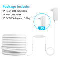 24V Smart Tuya WiFi LED Neon Light Strip Set, Dimmable Flexible Silica gel Diode Tape Lamp With EU/US Plug Room Decor Lighting lightify. 