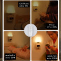 LED night lamp bedside lamp bedroom lamp dimmable timer switch with remote warm color light eye protection energy saving. 