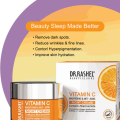 DR. RASHEL Vitamin C Brightening & Anti-Aging Night Cream 50g  Contains Niacinamide Promoting Collagen Production Achieve A Radiant Appearance . 