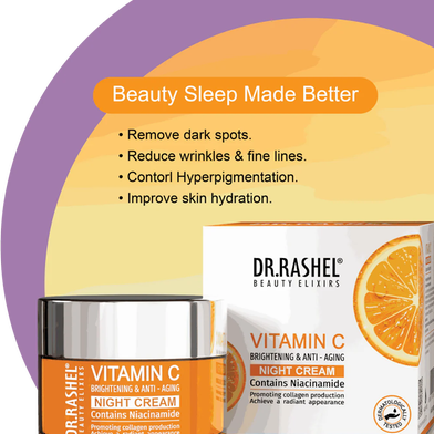DR.%20RASHEL%20Vitamin%20C%20Brightening%20&%20Anti-Aging%20Night%20Cream%2050g%20%20Contains%20Niacinamide%20Promoting%20Collagen%20Production%20Achieve%20A%20Radiant%20Appearance%E2%80%83%20-%20Image%205