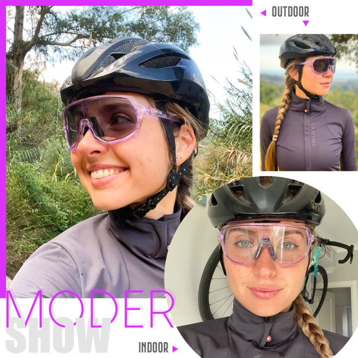 SCVCN%20Men%20Women%20Sport%20Cycling%20Glasses%20Outdoor%20Photochromic%20Sunglasses%20Road%20Bicycle%20Eyewear%20Mtb%20Driving%20Bike%20UV400%20Goggles%202Packs%20-%20Image%206
