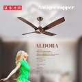 USHA Aldora 1320mm Premium Ceiling Fan (Antique Copper). 