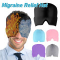 Gel Hot Cold Therapy Headache Migraine Single Deck Head Massager Antistress Relief Pain Sleeping Eye Mask Ice Hat Health Care. 