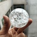 3/4/5cm Ice Cracking Crystal Ball for Rocky Mountain Fountain Decorations Flowing Water Bonsai Glass Balls Home Decor Ornaments home decoration item. 