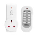 UK Plug Excellent Craftsmanship Well Durability Wireless Remote Control Smart Socket Electrical Outlet Lamp Power Switch. 