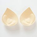 Woman Swimsuit Padded Sponge Foam Push Up Pads Enhancer Chest Cup Thick Bikini Swimwear Inserts Triangle Bra Pad.