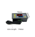 W3230 Miniature Digital Temperature Controller DC12/24V AC110-220V 20A Thermostat Heating and Cooling Thermostat (with Sensor). 