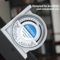 Zen protractor 360 degree tilt level measurement, Magnetic Attraction, easy to measure tilt measurement, ready to ship. 