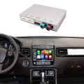 Wireless CarPlay Interface For Volkswagen Touareg RNS850 2010-2018 with Android Auto Voice Control Mirror Link camera.