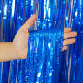 2 Meters Party Backdrop Curtains Glitter Gold Tinsel Fringe Foil Curtain Birthday Wedding Decoration Adult Anniversary Decor. 