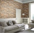 1PC3D Brick Wall Stickers Self Adhesive Wallpaper Sheets Peel and Stick Wall Brick Room Panels PE Foam High Quality Bricks Wallpaper 70+77. 