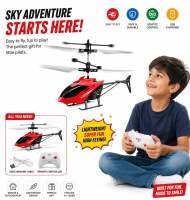 2 in 1 Remote and sensor control Helicopter for kids & adults, In best price. Best for gifts
