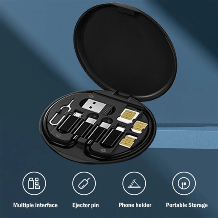Portable%20Data%20Cable%20Storage%20Box%20with%20Phone%20Holder%20Compact%20Lightweight%20Cable%20Adapter%20Conversion%20Head%20Organiser%20Finishing%20Box%20-%20Image%206