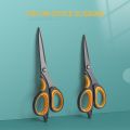 Stainless Steel Large Coated Scissors Household Multi-functional Office Tailor's Hand Scissors Tailor's Scissors. 