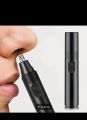 Electric nose hair trimmer,battery powered nose and ear hair trimmer,detachable nose style men's trimmer womens ear,nose,eyebrow and facial hair trimmer.. 