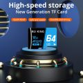 BU KING Original 64GB Memory Card A1 U3 C10 High Speed Mini SD Card For Computer Drone Monitor Audio 64GB TF Flash Card.