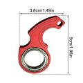 Fidget Keychain Spinner Ring Anti-Stress Portable Stress Relief Toy for Focus, Anxiety Ideal for Adults and Teens. 