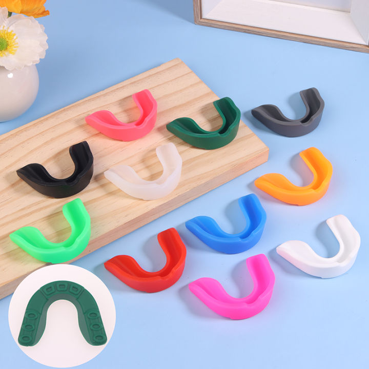 Tooth Protection Ragbi Silicone Tooth Protector for Night Sleep, Mouth Guard Tray for Rugby ...