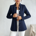 Elegant Single Breasted Womens Blazer For Autumn Winter Season Daily Commute Holiday Party Gathering Formal Casual Suit Jacket. 