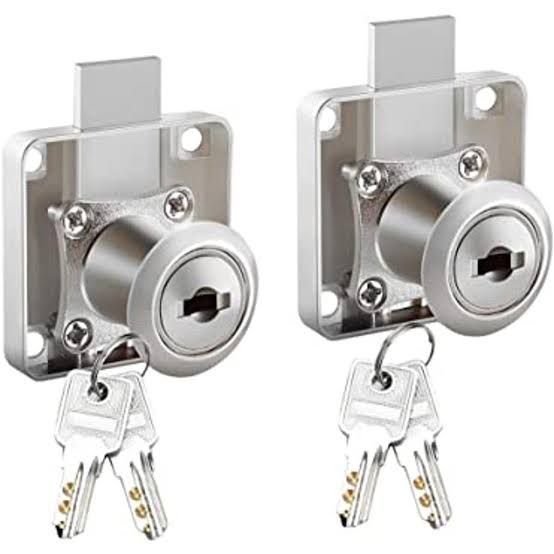 Lock Drawer Office Table Drawer Lock Letter Box Cabinet Jewelry Box Lock Key Accessory Set Cylinder Cam Drawer Lock Desk Wardrobe Cabinet Locker