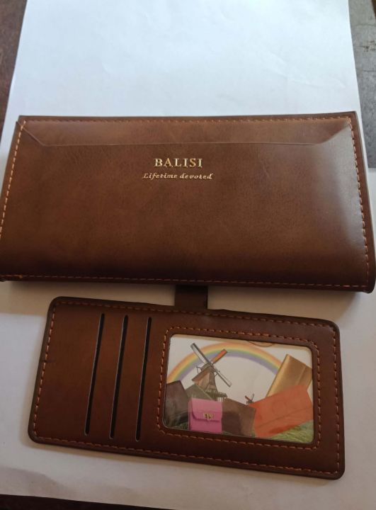 Balisi Lifetime devoted Leather Wallet and Card holder  for Men.