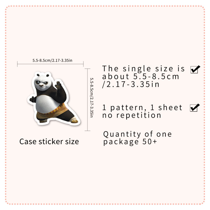 50%20Piece%20Kung%20Fu%20Panda%20Stickers%20Waterproof%20DIY%20For%20Phones%20Laptop%20Car%20Sticker%20Creative%20Home%20Decal%20-%20Image%204