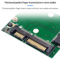 TISHRIC M.2 MSATA SSD To 2.5 SATA Adapter M2 Mini PCI SSD Converter Riser Card Module Board For PC Laptop Add On Card Up To 6Gps. 