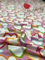 Pink love IKEA cotton bed sheet with 2 pillow covers. 