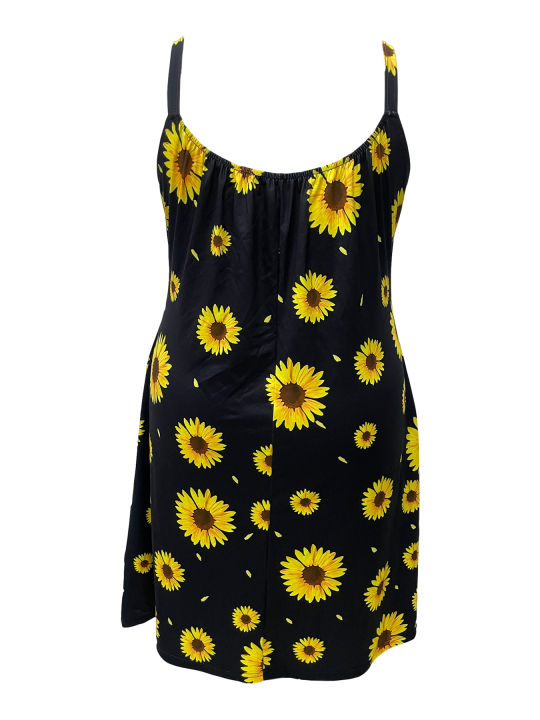 Plus%20Size%20Flower%20Print%20Strapless%20Dress%20Spring%20Summer%20Casual%20Sleeveless%20Round%20Neck%20Dress%20Women's%20Plus%20Size%20Clothing%20-%20Image%202
