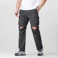 Men's Cargo Hiking Convertible Pants, Waterproof, Quick Dry, Lightweight, Removable Zipper, Perfect for Outdoor Adventures, Fishing and Camping, All-Season Versatile Hiking Gear.. 
