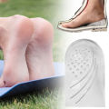Multi Layers Heel Wedges Corrective Inserts M/L Heel Wedges Silicone Insoles Multifunctional Medial Lateral Heel Insoles.
