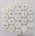 Nose Pin Big Size 6mm To 6.5mm High Quality Gold-Plated for Girl & Woman. 