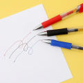 13Pcs Set Ballpen Retractable Gel Pens Black Red Blue Ink 0.5mm Ballpoint Replaceable Refills Office School Supplies Stationery. 