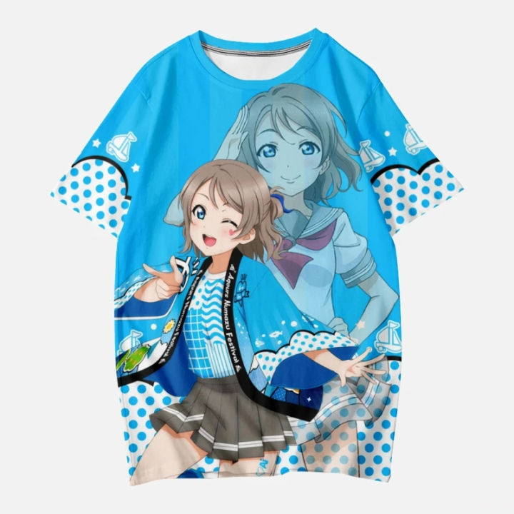 New%20hot%20selling%20summer%203D%20anime%20printed%20outdoor%20running%20fitness%20men's%20and%20women's%20casual%20comfortable%20short%20sleeved%20T-shirt%20-%20Image%203