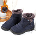 Winter Women Boots Waterproof Snow Boots Plus Size Casual Flat Women Casual Shoes Warm Fur Female Boots Antislip Cotton Shoes. 